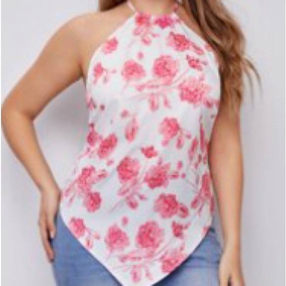 Pink backless top - Picture 2 of 3